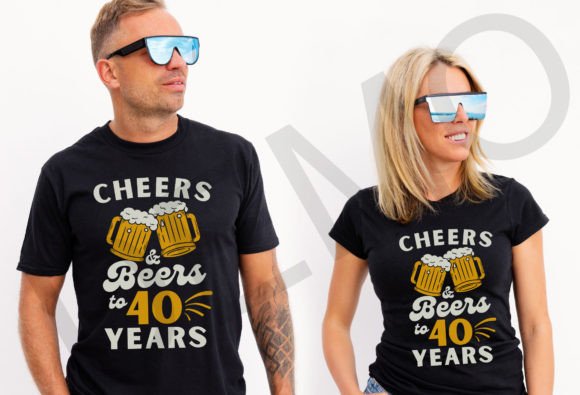 Celebrating 40 Years Graphic