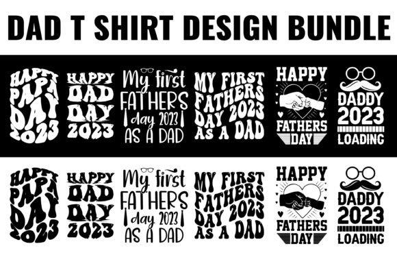 Dad Papa T-Shirt Design Bundle Graphics for Father’s Day