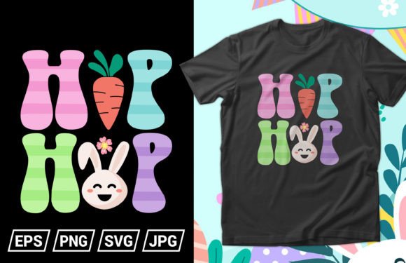 Hip Hop Easter T-shirt Graphics for Digital Product Creators