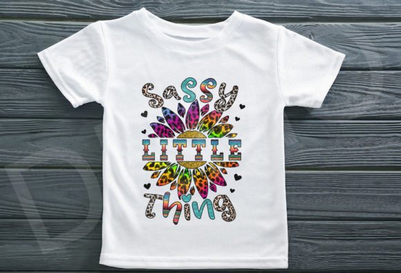 Sassy Little Thing PNG Graphics for T-Shirt Designs