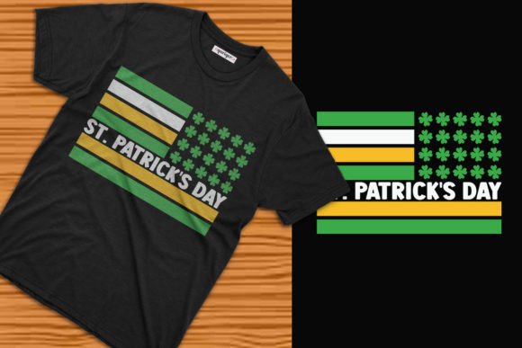 St. Patrick’s Day Flag T-Shirt Design