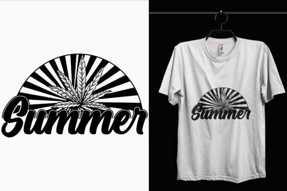 Summer Weed T-Shirt Design Graphics