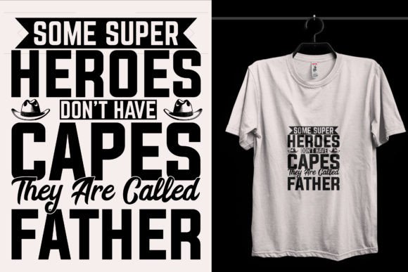 Super Father Day T-Shirt Design for Bloggers and Publishers